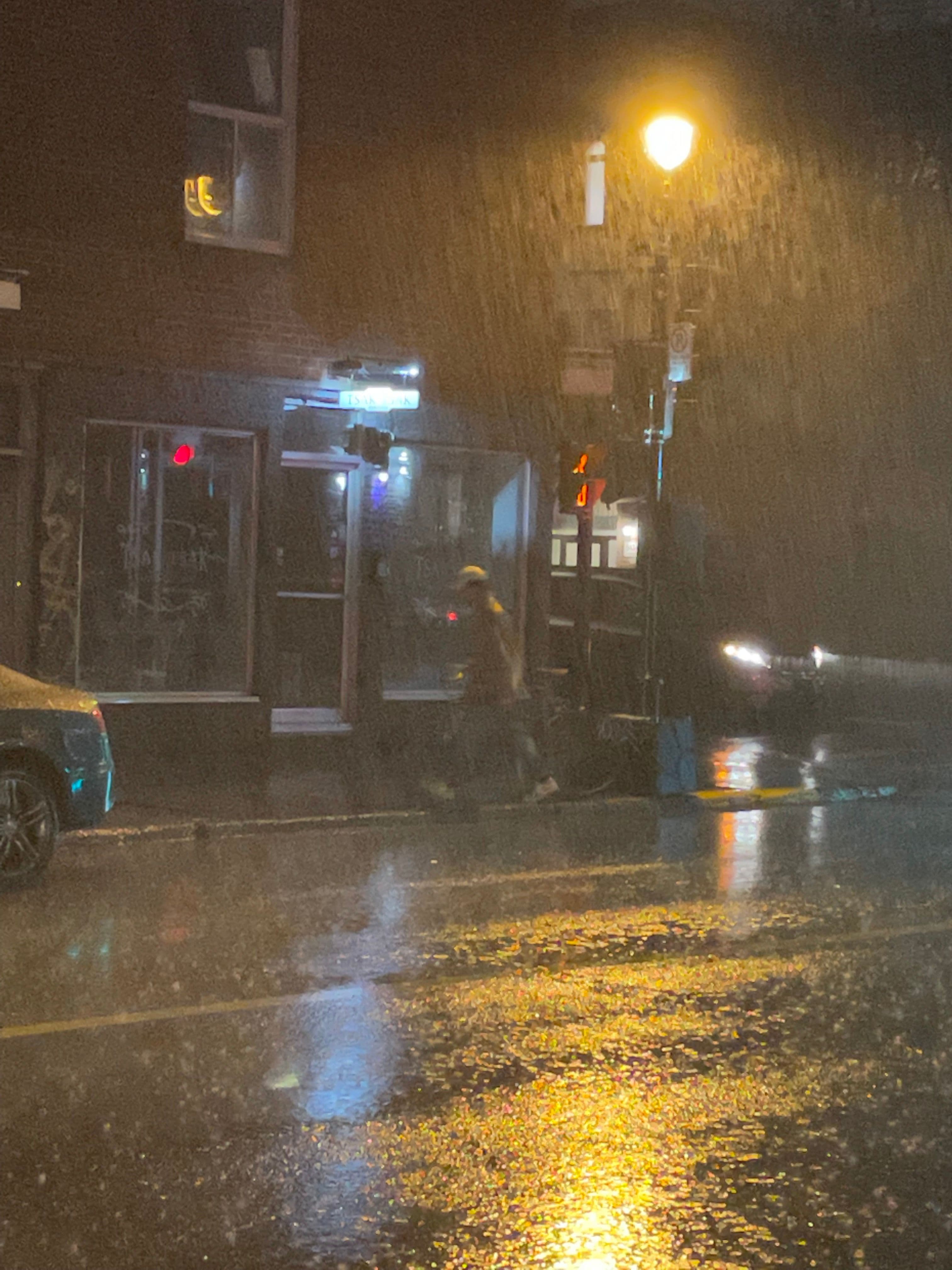 Rainy night